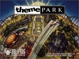 Title screen of Theme Park on the Panasonic 3DO.