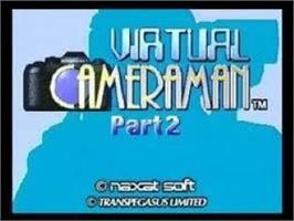 Title screen of Virtual Cameraman Part 2 - Kawai Natsumi And Tachihara Kimi on the Panasonic 3DO.