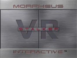 Title screen of Vr Stalker on the Panasonic 3DO.