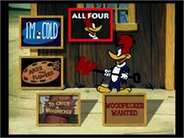 Title screen of Woody Woodpecker And Friends - Volume Two on the Panasonic 3DO.