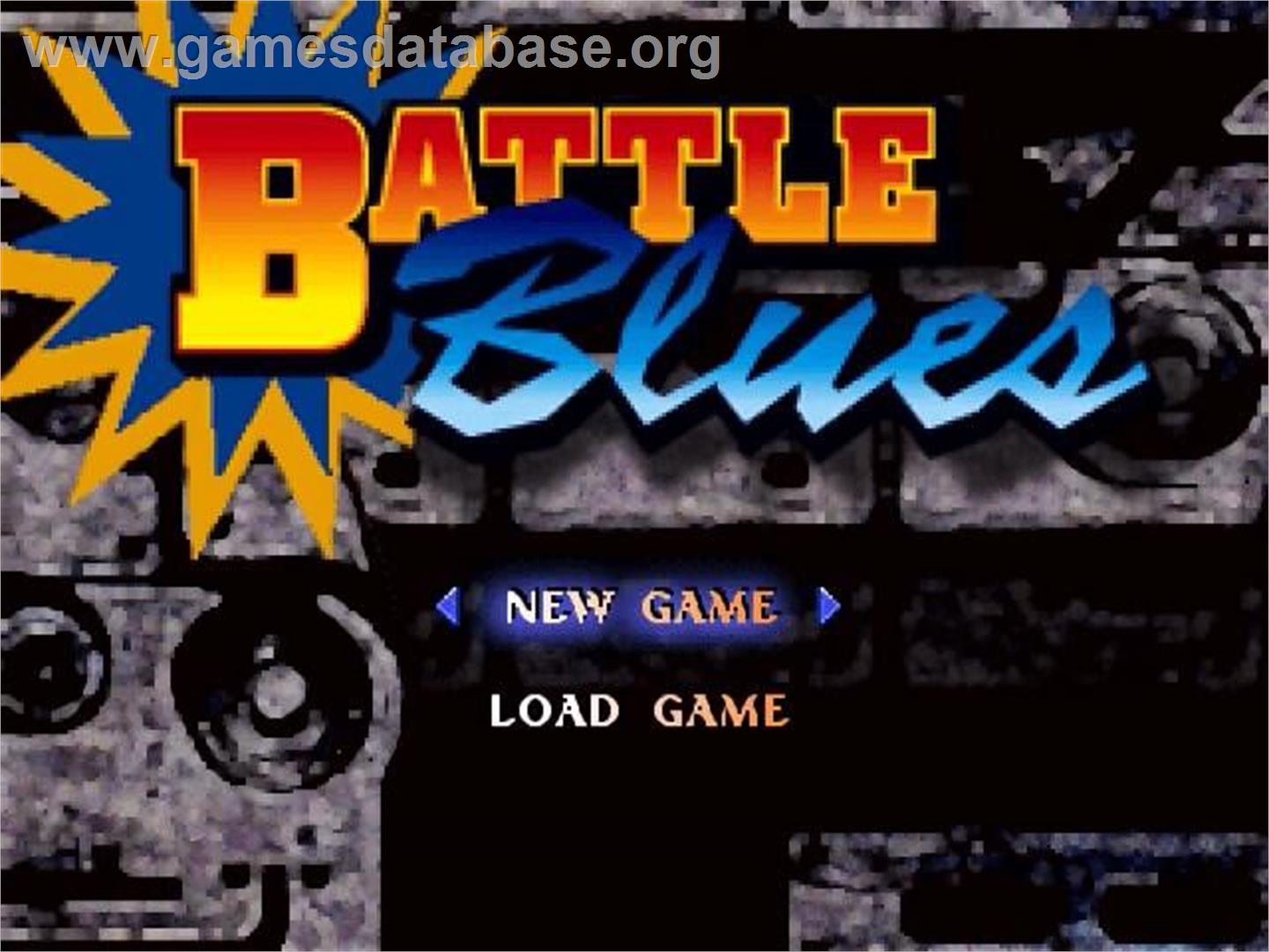 Battle Blues - Panasonic 3DO - Artwork - Title Screen