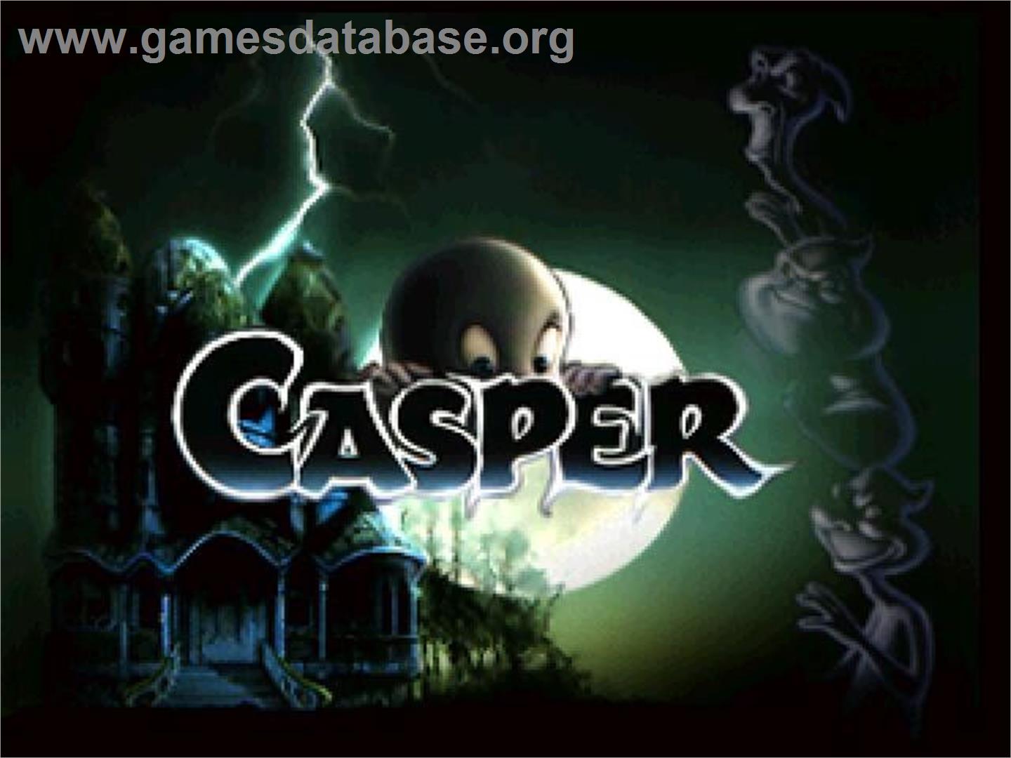 Casper - Panasonic 3DO - Artwork - Title Screen
