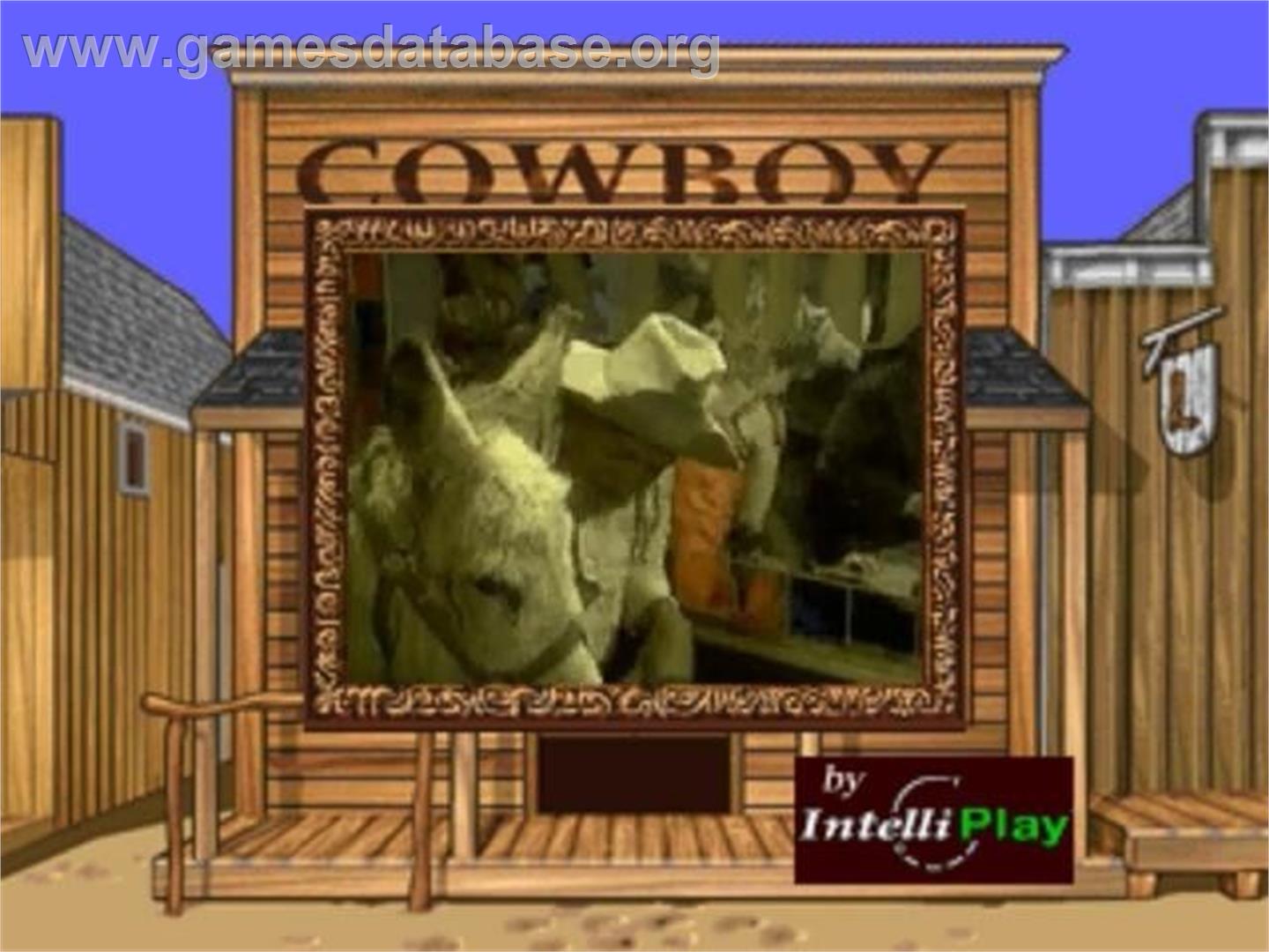 Cowboy Casino - Panasonic 3DO - Artwork - Title Screen