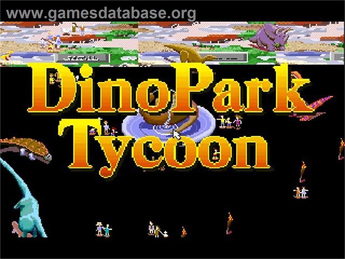 Dinopark Tycoon - Panasonic 3DO - Artwork - Title Screen
