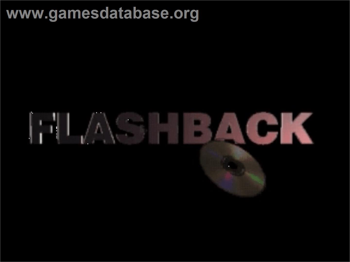 Flashback - Panasonic 3DO - Artwork - Title Screen