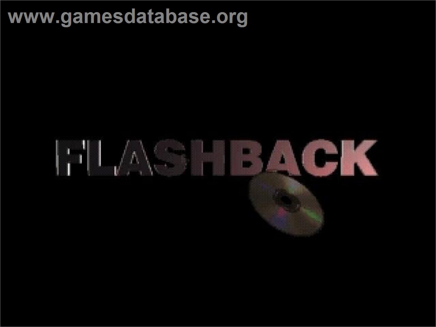 Flashback - Panasonic 3DO - Artwork - Title Screen