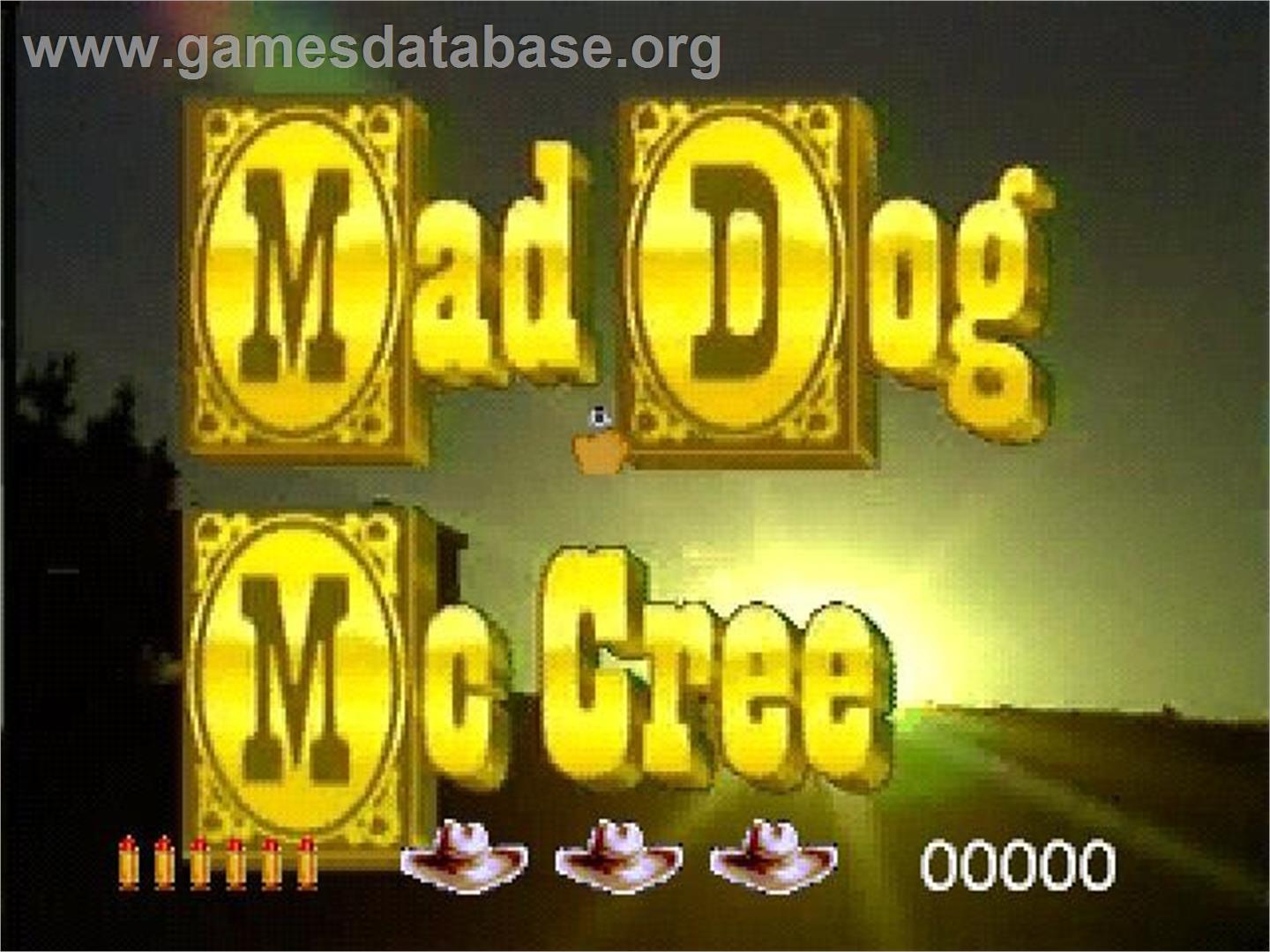Mad Dog Mccree - Panasonic 3DO - Artwork - Title Screen