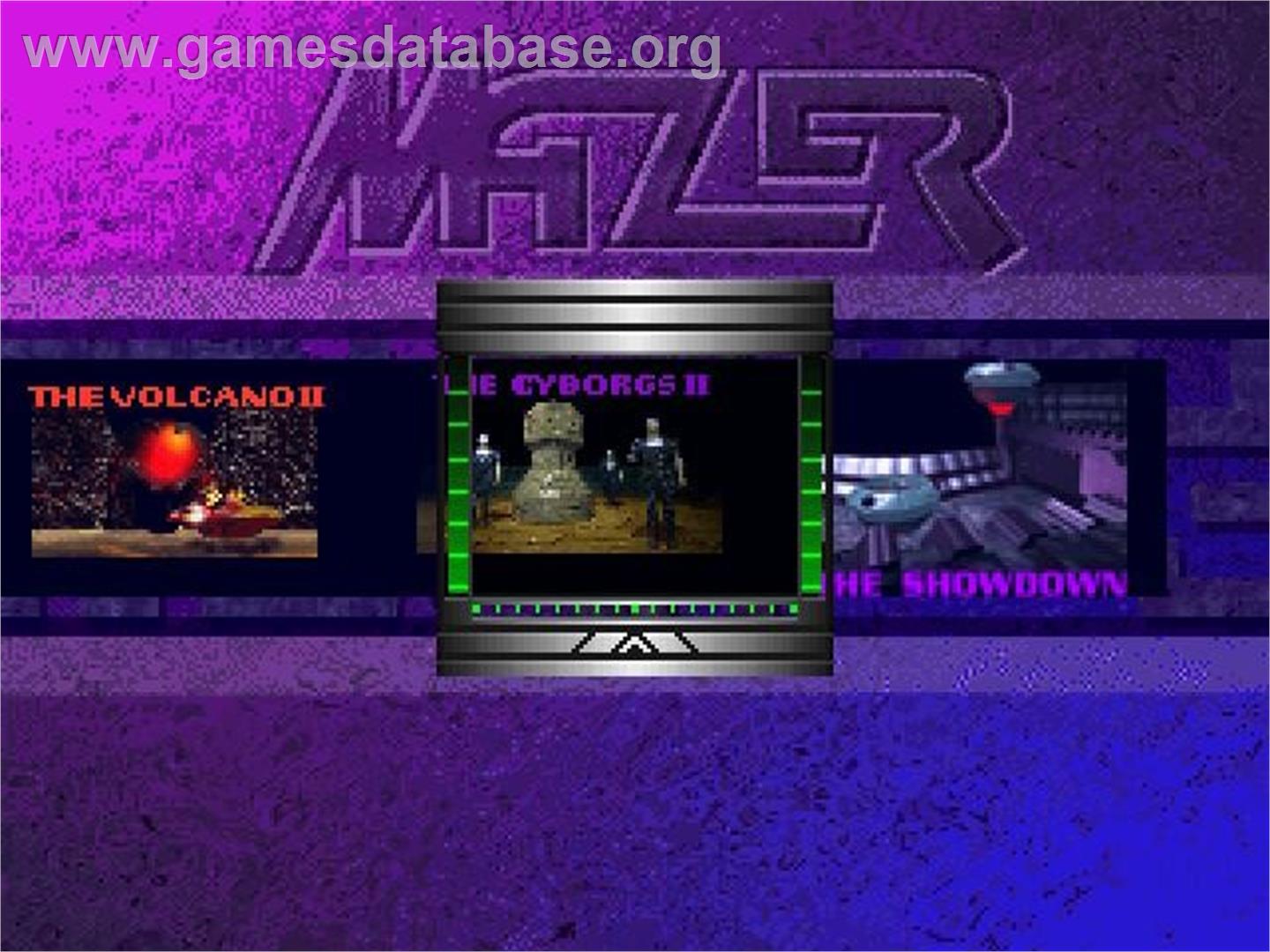 Mazer - Panasonic 3DO - Artwork - Title Screen