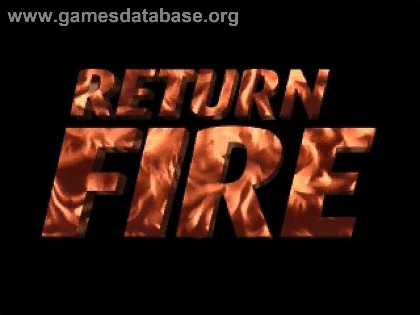 Return Fire - Panasonic 3DO - Artwork - Title Screen