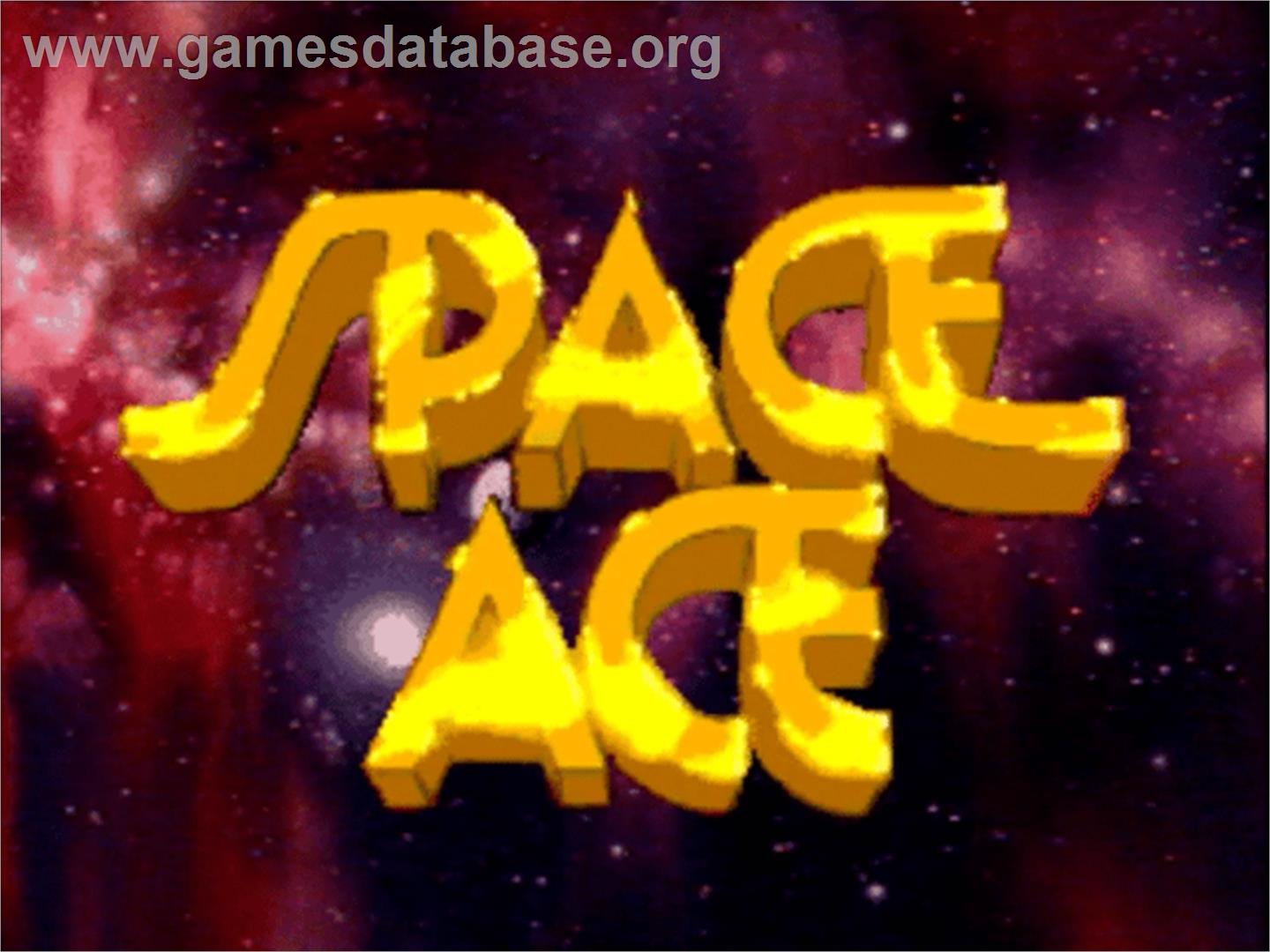 Space Ace - Panasonic 3DO - Artwork - Title Screen
