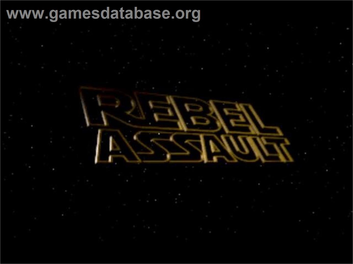 Star Wars - Rebel Assault - Panasonic 3DO - Artwork - Title Screen