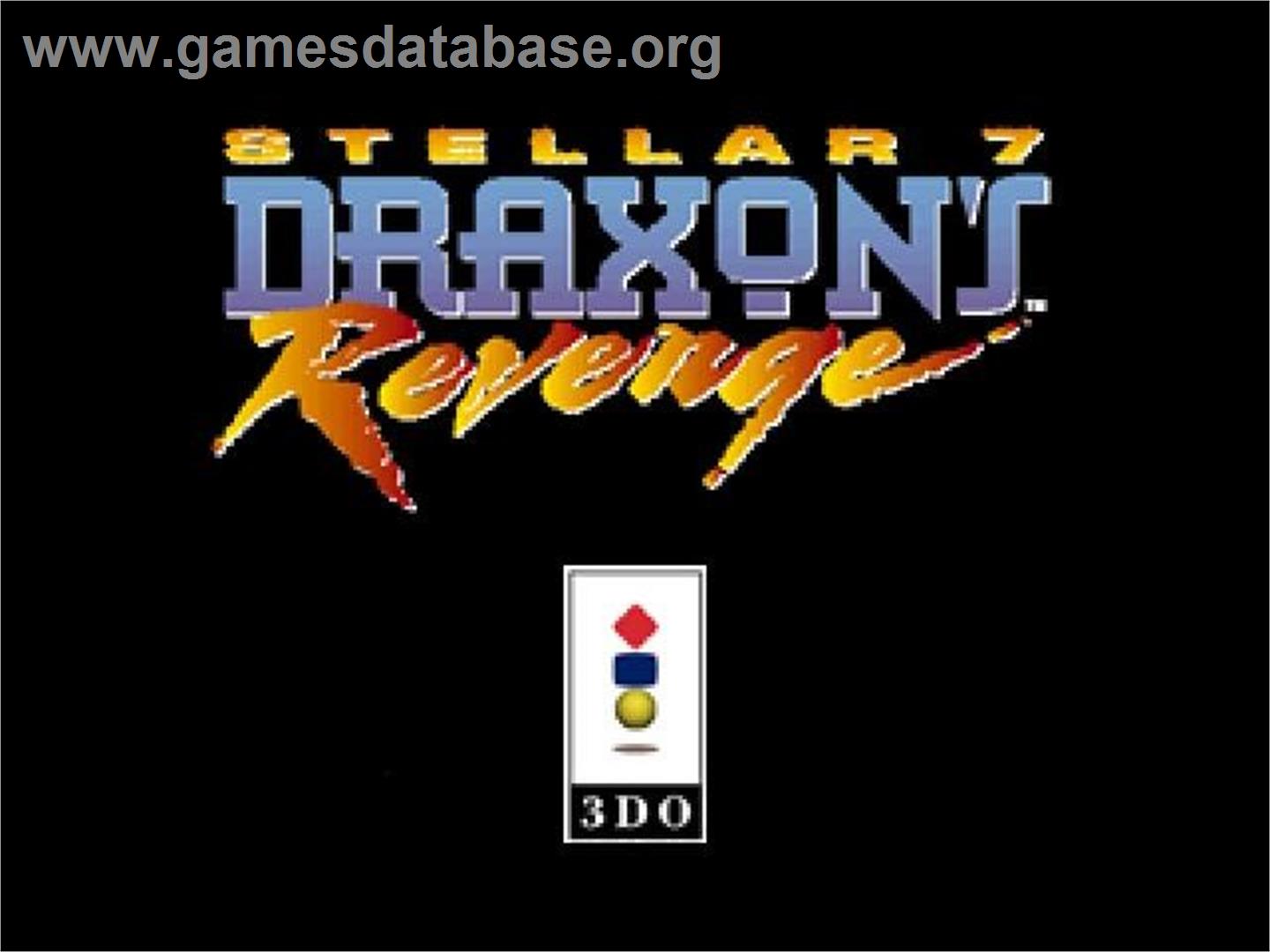 Stellar 7 - Draxon's Revenge - Panasonic 3DO - Artwork - Title Screen