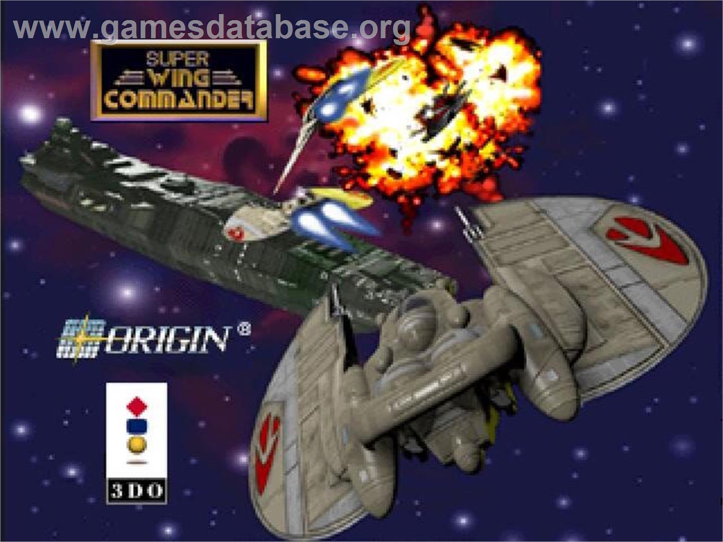 Super Wing Commander - Panasonic 3DO - Artwork - Title Screen