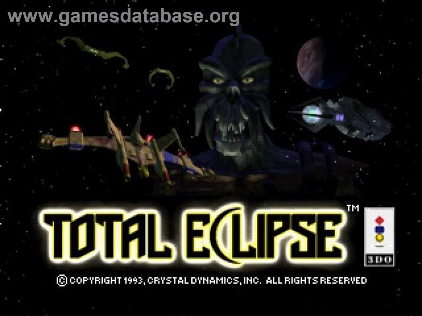 Total Eclipse - Panasonic 3DO - Artwork - Title Screen