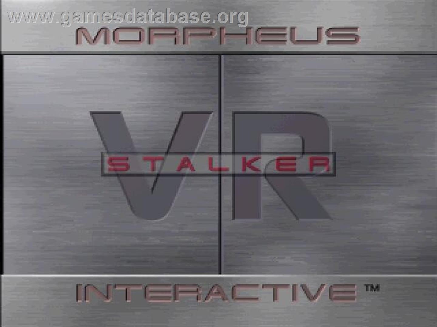 Vr Stalker - Panasonic 3DO - Artwork - Title Screen