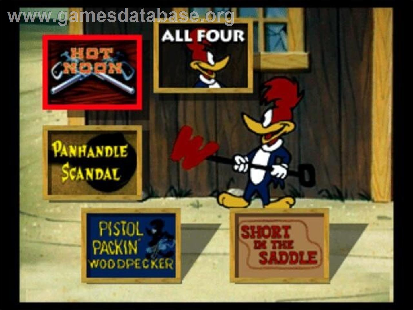 Woody Woodpecker And Friends - Volume One - Panasonic 3DO - Artwork - Title Screen