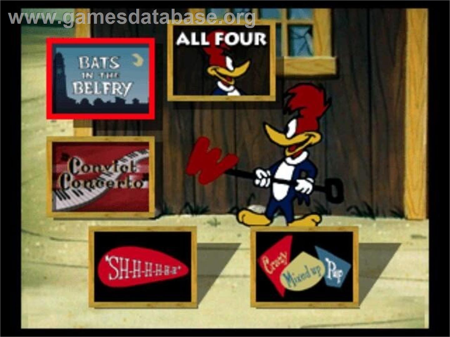 Woody Woodpecker And Friends - Volume Three - Panasonic 3DO - Artwork - Title Screen