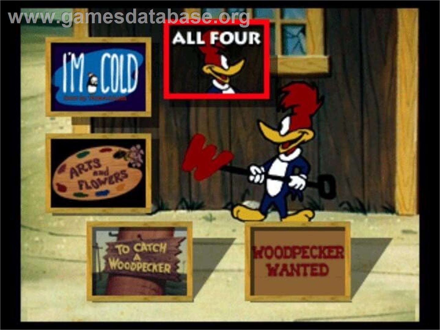 Woody Woodpecker And Friends - Volume Two - Panasonic 3DO - Artwork - Title Screen