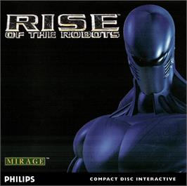 Box cover for Rise of the Robots on the Philips CD-i.