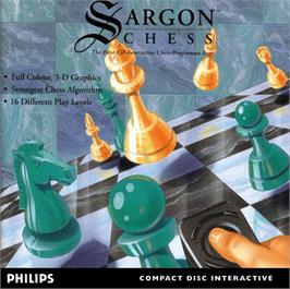 Box cover for Sargon Chess on the Philips CD-i.