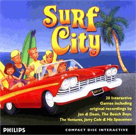 Box cover for Surf City on the Philips CD-i.