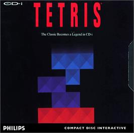 Box cover for Tetris on the Philips CD-i.