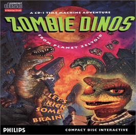 Box cover for Zombie Dinos from Planet Zeltoid on the Philips CD-i.