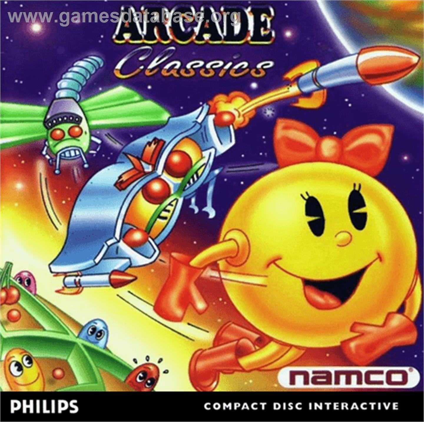 Arcade Classics - Philips CD-i - Artwork - Box