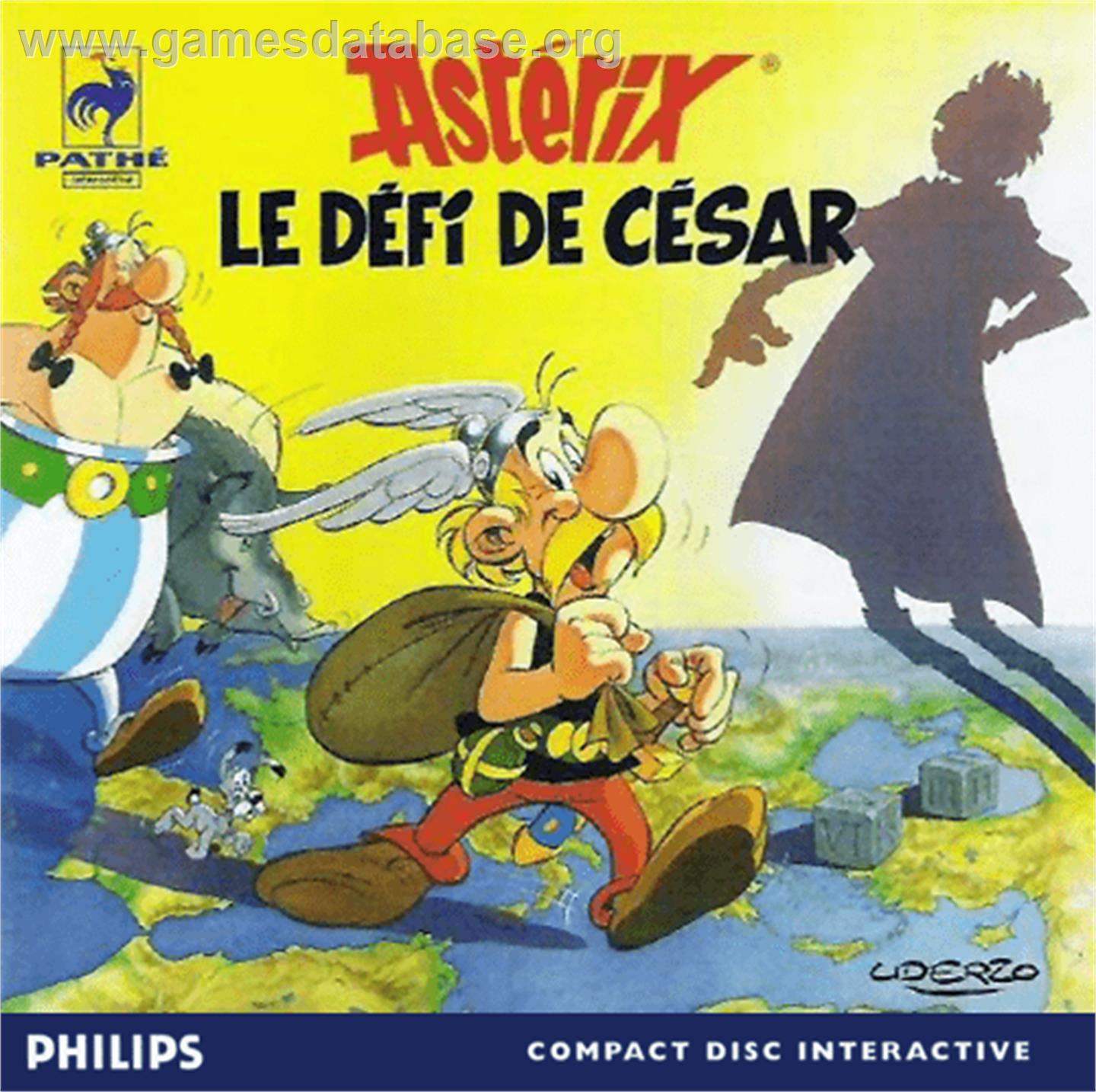 Asterix: Caesar's Challenge - Philips CD-i - Artwork - Box