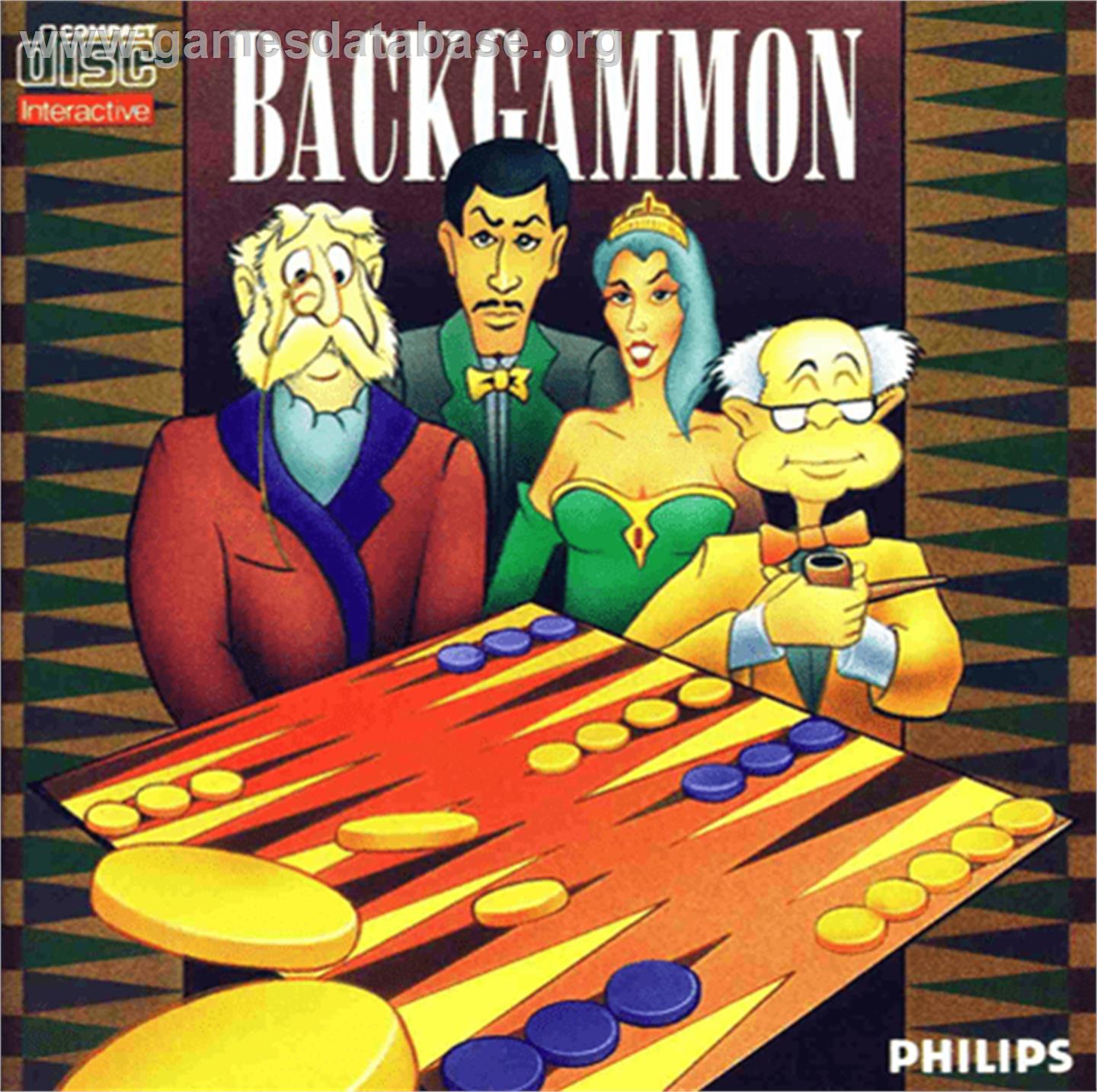 Backgammon - Philips CD-i - Artwork - Box