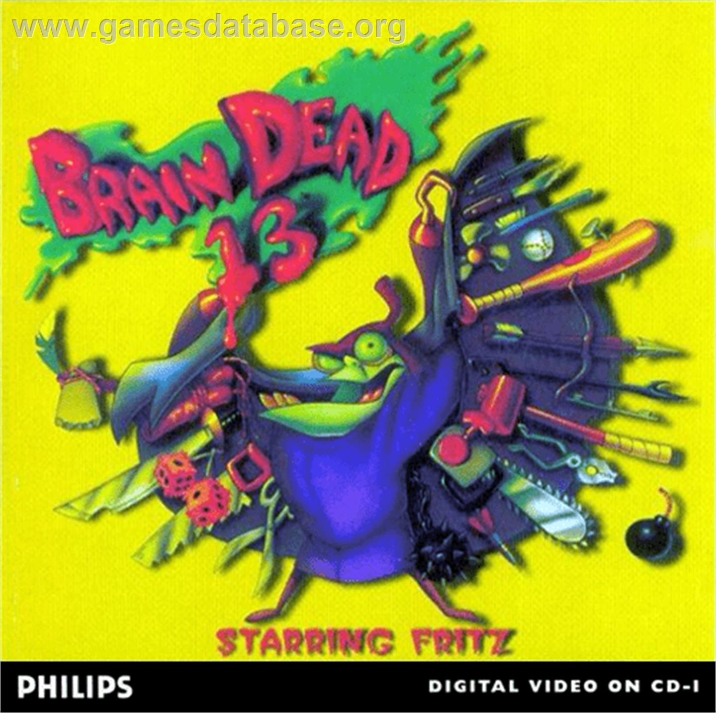 Brain Dead 13 - Philips CD-i - Artwork - Box
