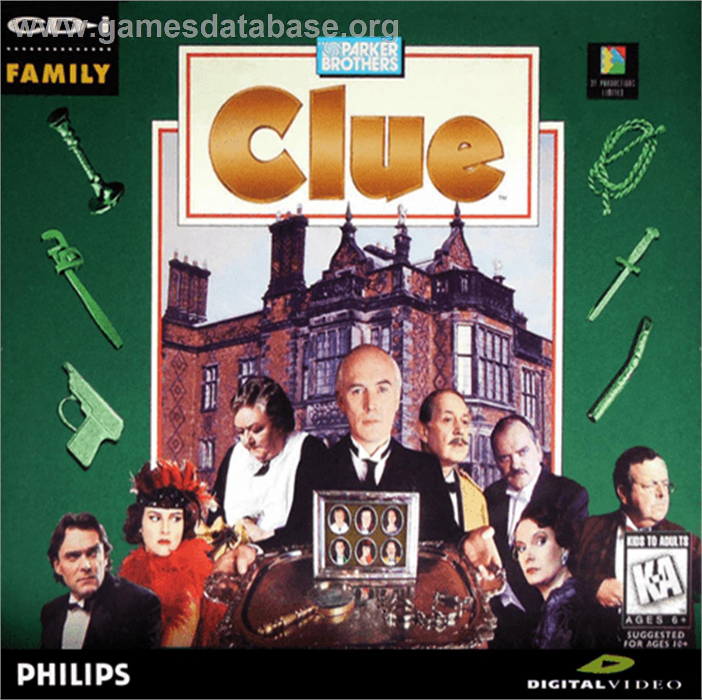Cluedo - Philips CD-i - Artwork - Box
