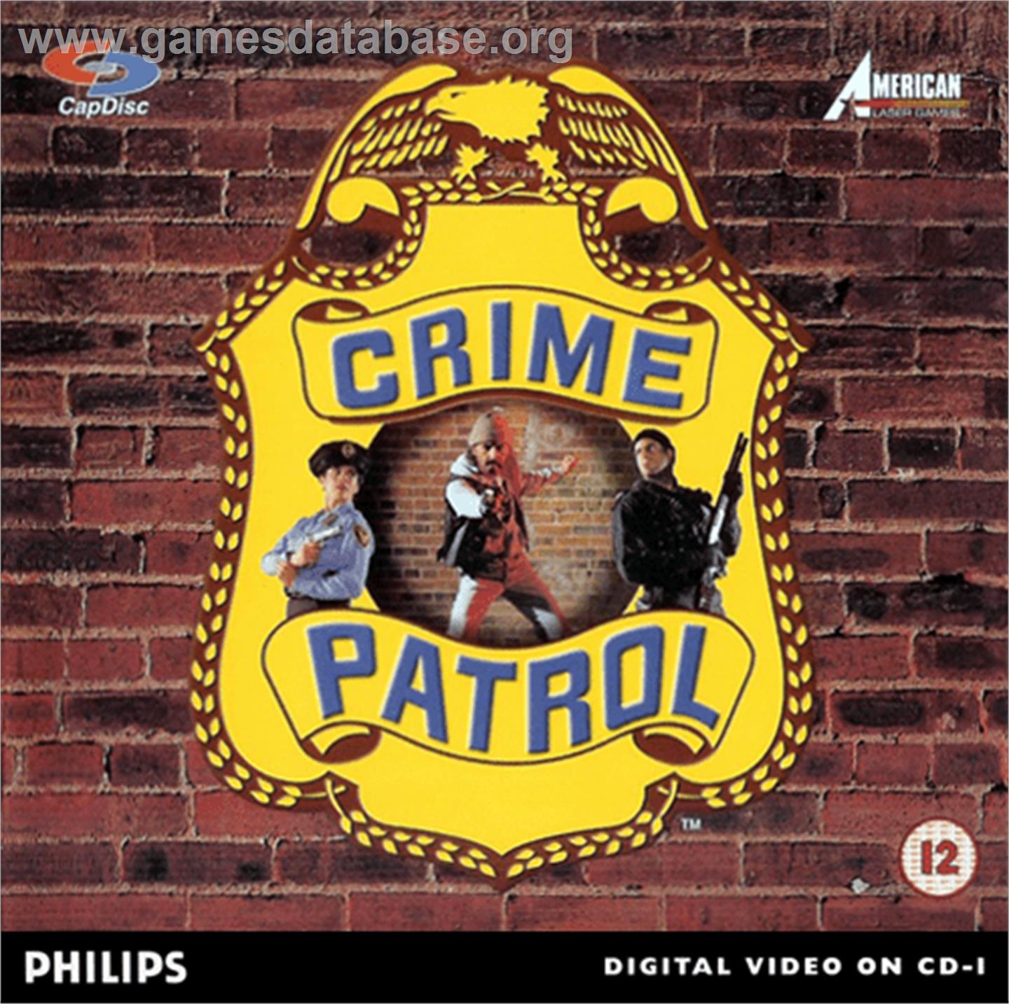 Crime Patrol - Philips CD-i - Artwork - Box