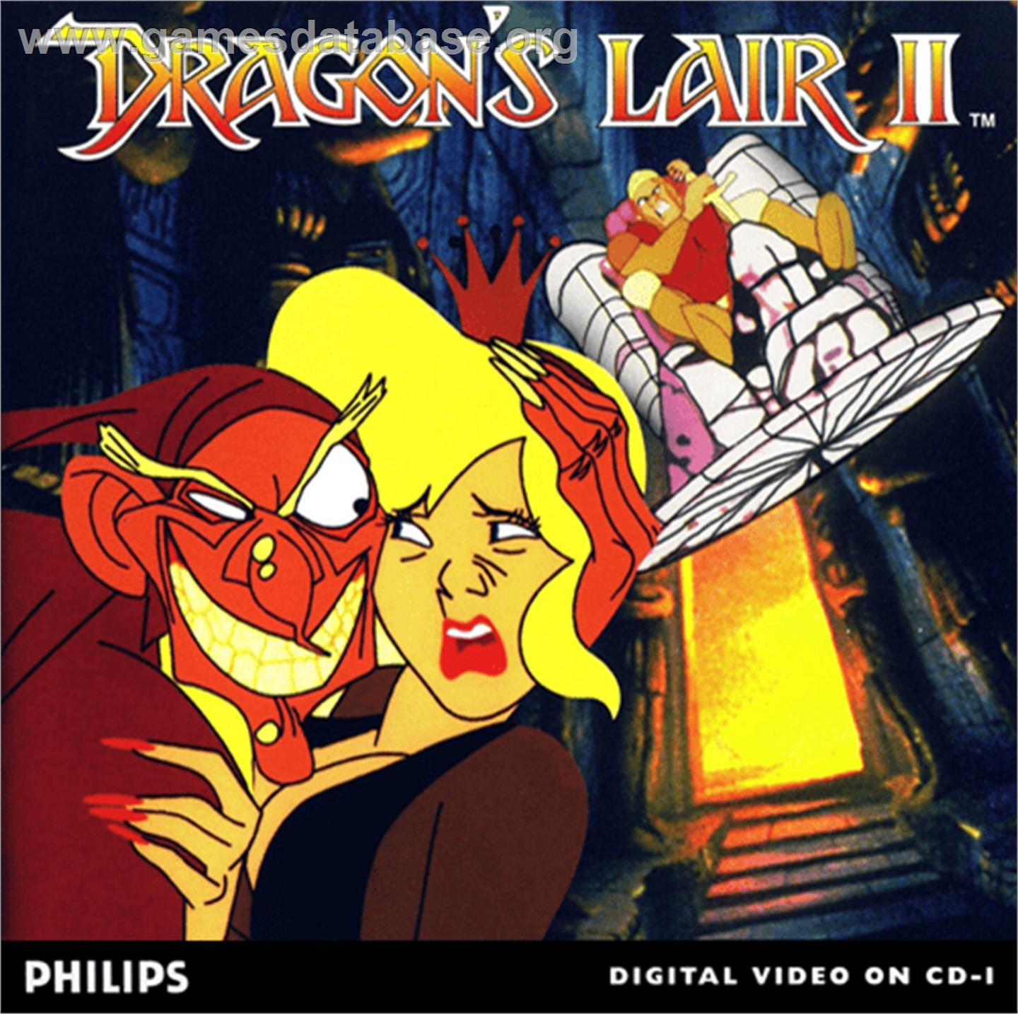 Dragon's Lair 2 - Philips CD-i - Artwork - Box