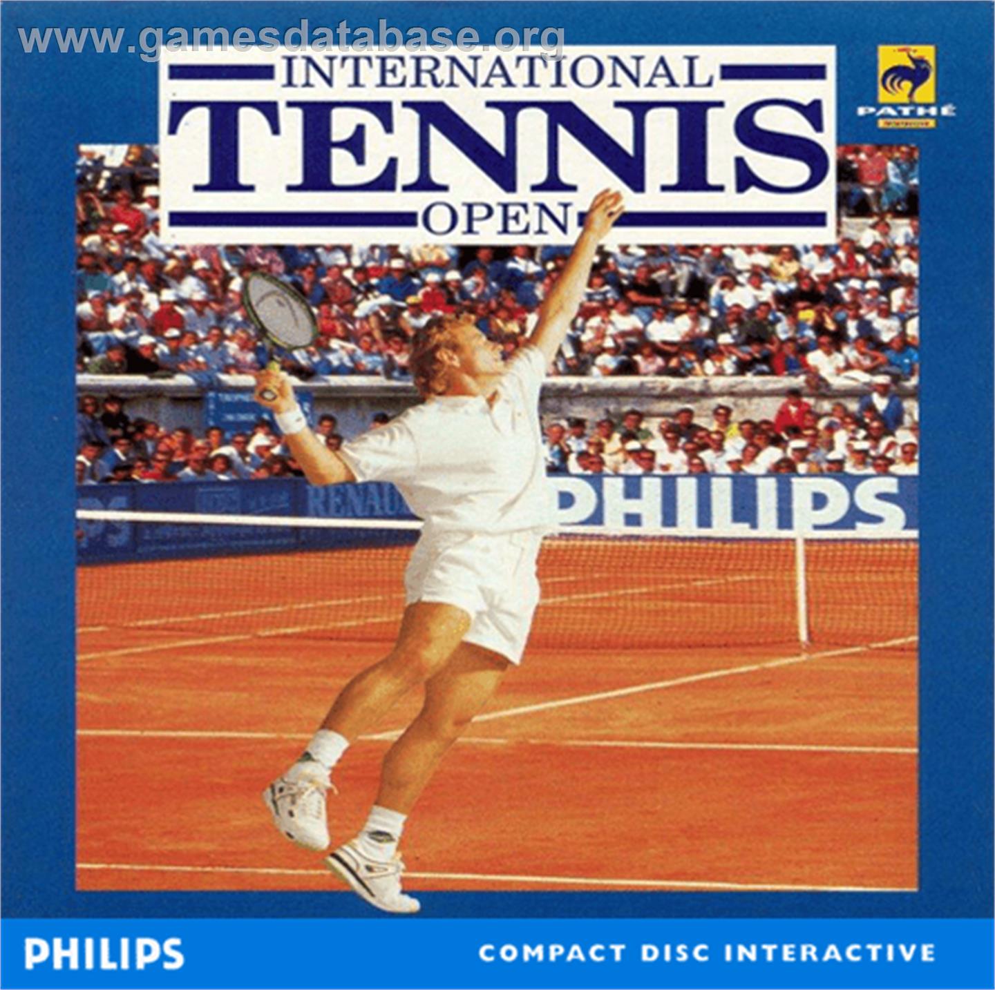 International Tennis Open - Philips CD-i - Artwork - Box