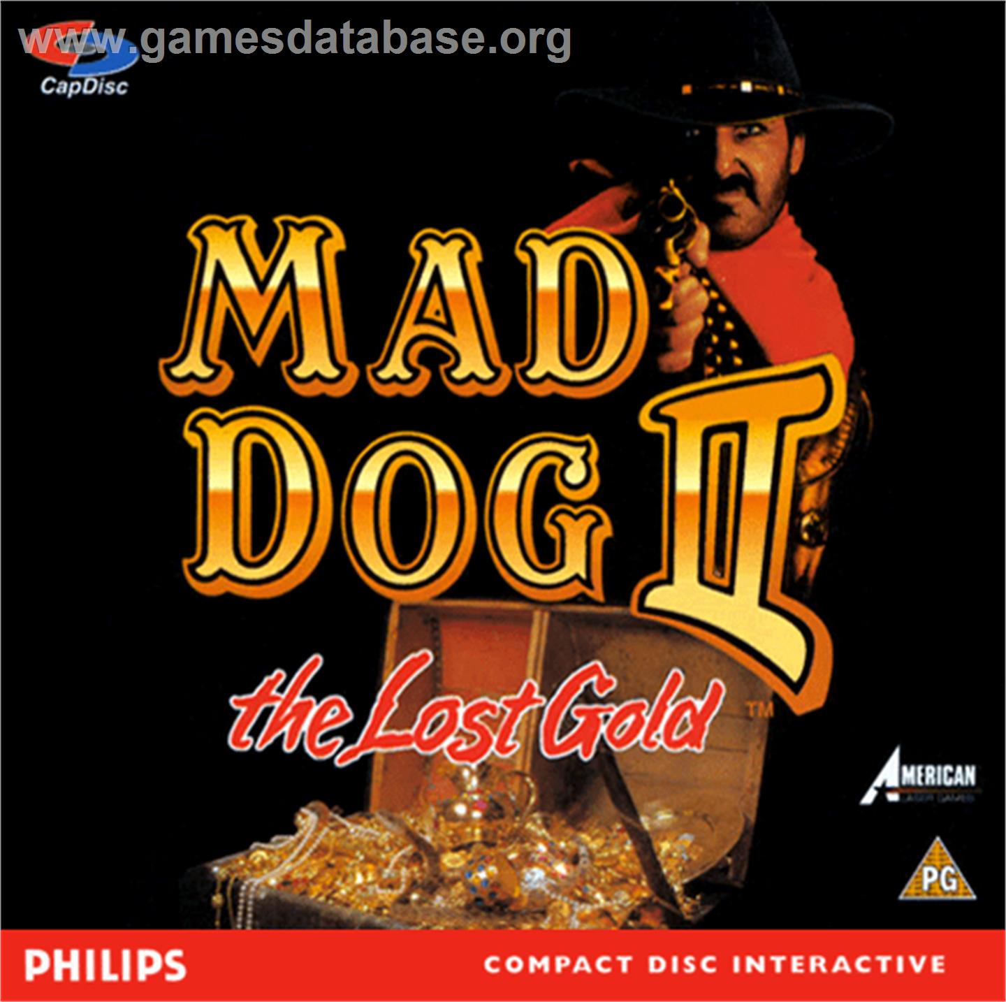 Mad Dog 2 - The Lost Gold - Philips CD-i - Artwork - Box