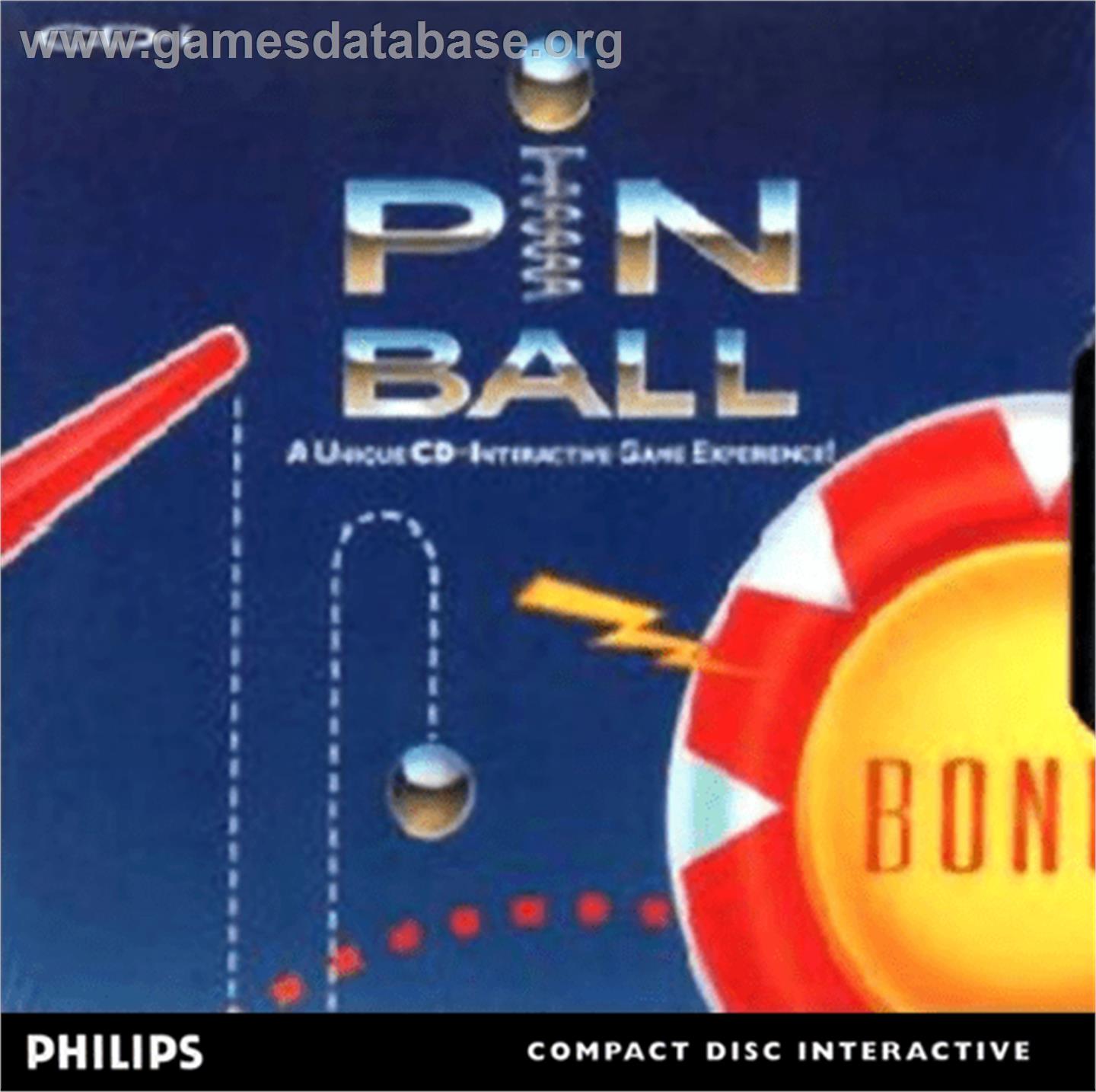 Pinball - Philips CD-i - Artwork - Box