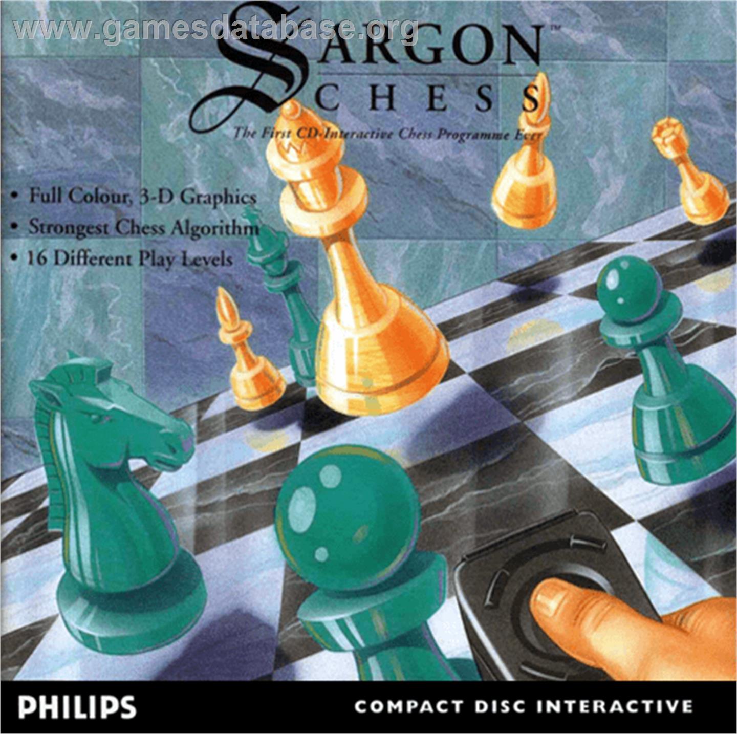 Sargon Chess - Philips CD-i - Artwork - Box