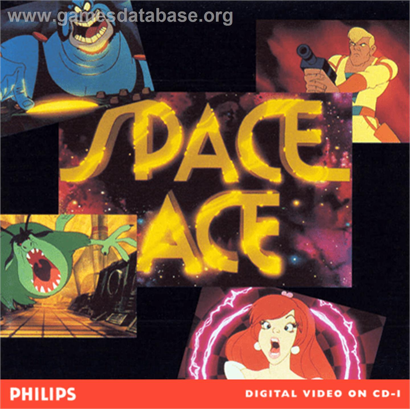 Space Ace - Philips CD-i - Artwork - Box