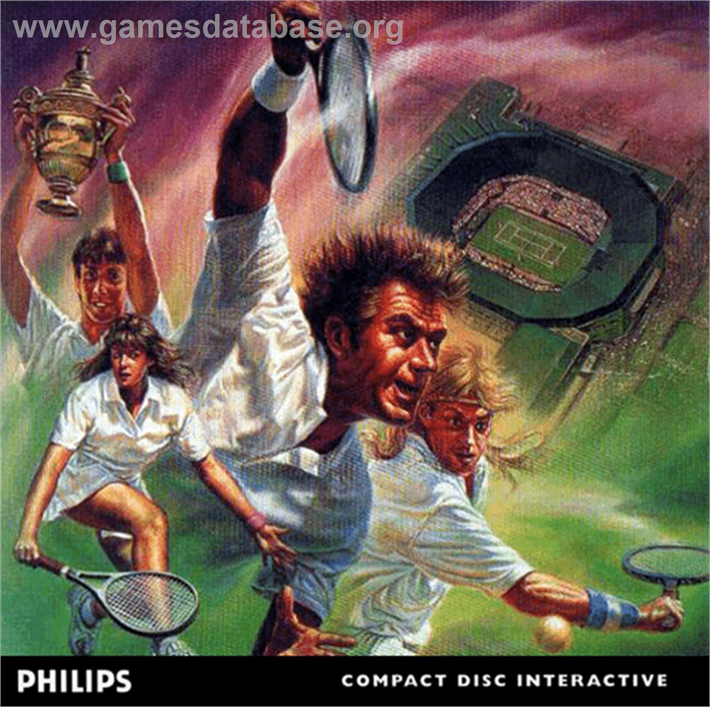 Wimbledon Challenge - The Official Wimbledon Quiz Game - Philips CD-i - Artwork - Box