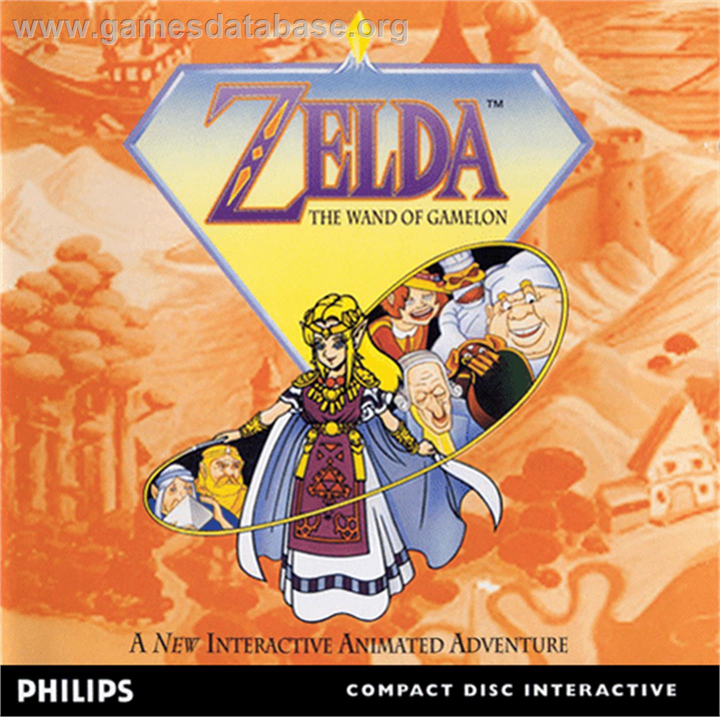 Zelda: The Wand of Gamelon - Philips CD-i - Artwork - Box