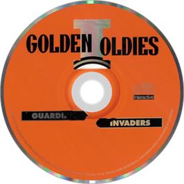 Artwork on the Disc for Golden Oldies I on the Philips CD-i.