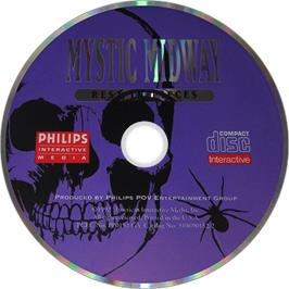 Artwork on the Disc for Mystic Midway: Rest in Pieces on the Philips CD-i.