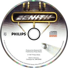 Artwork on the Disc for Zenith on the Philips CD-i.