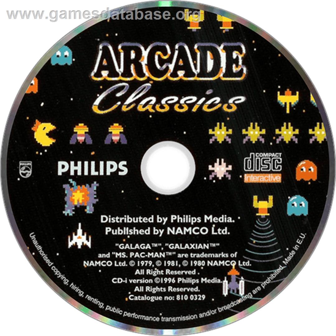 Arcade Classics - Philips CD-i - Artwork - Disc