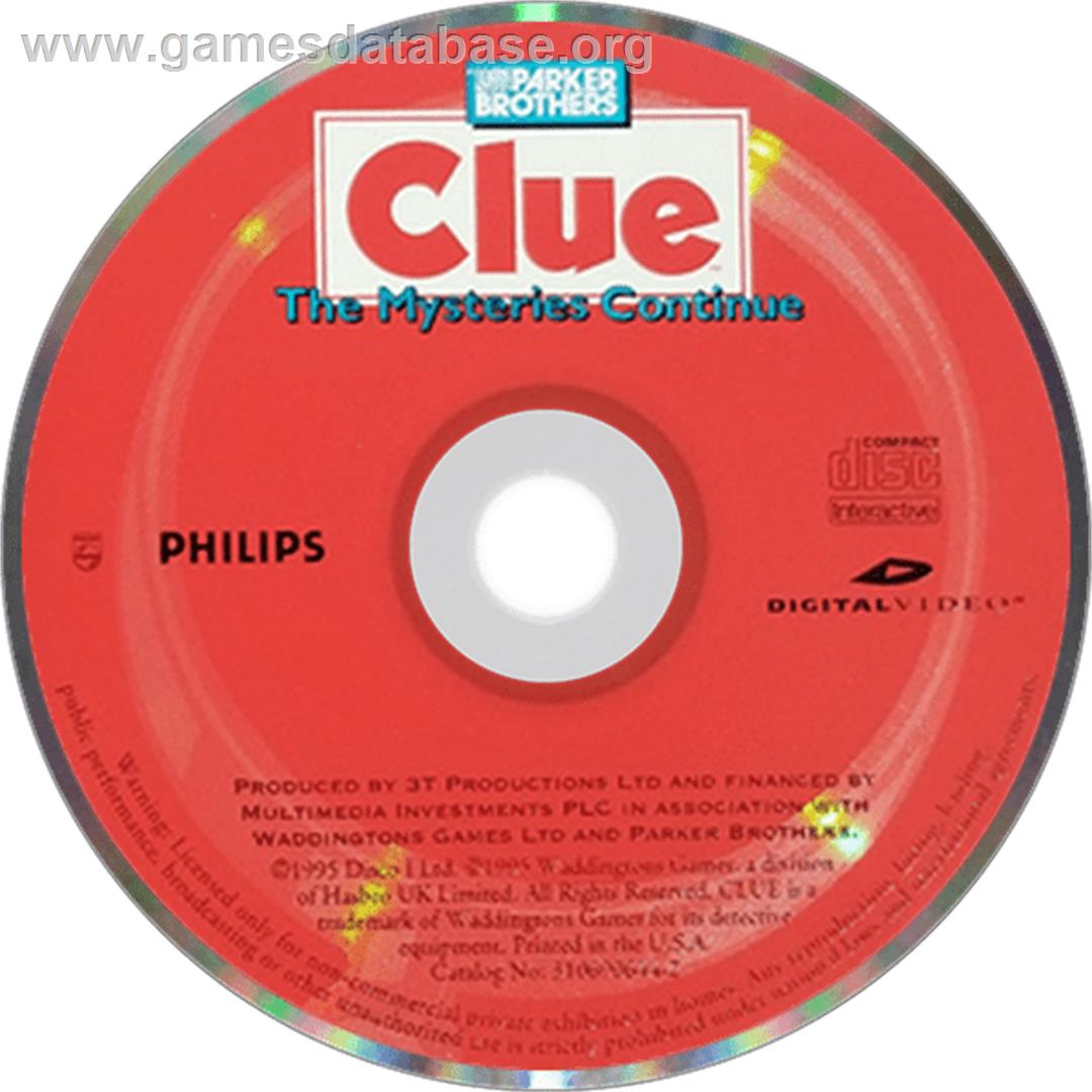 Cluedo - Philips CD-i - Artwork - Disc