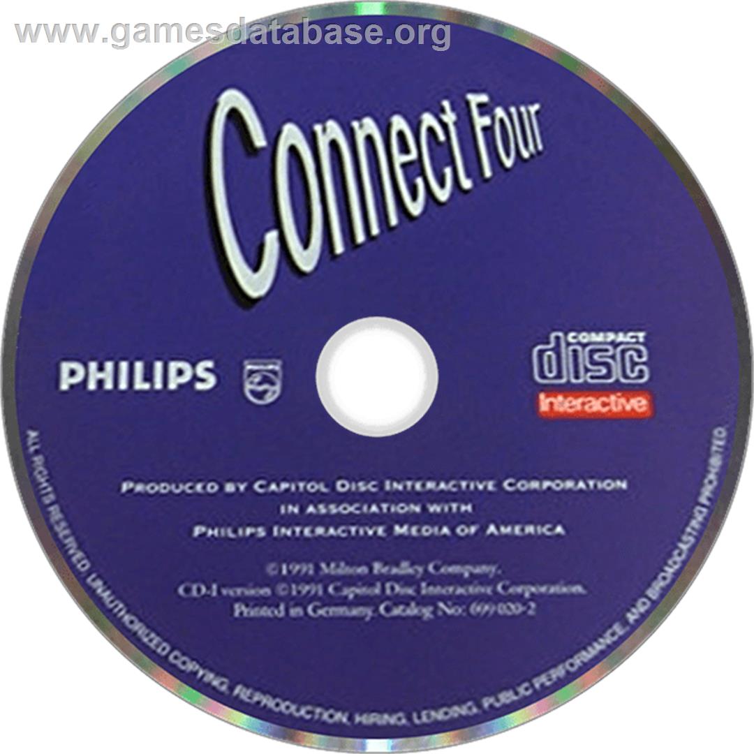 Connect Four - Philips CD-i - Artwork - Disc