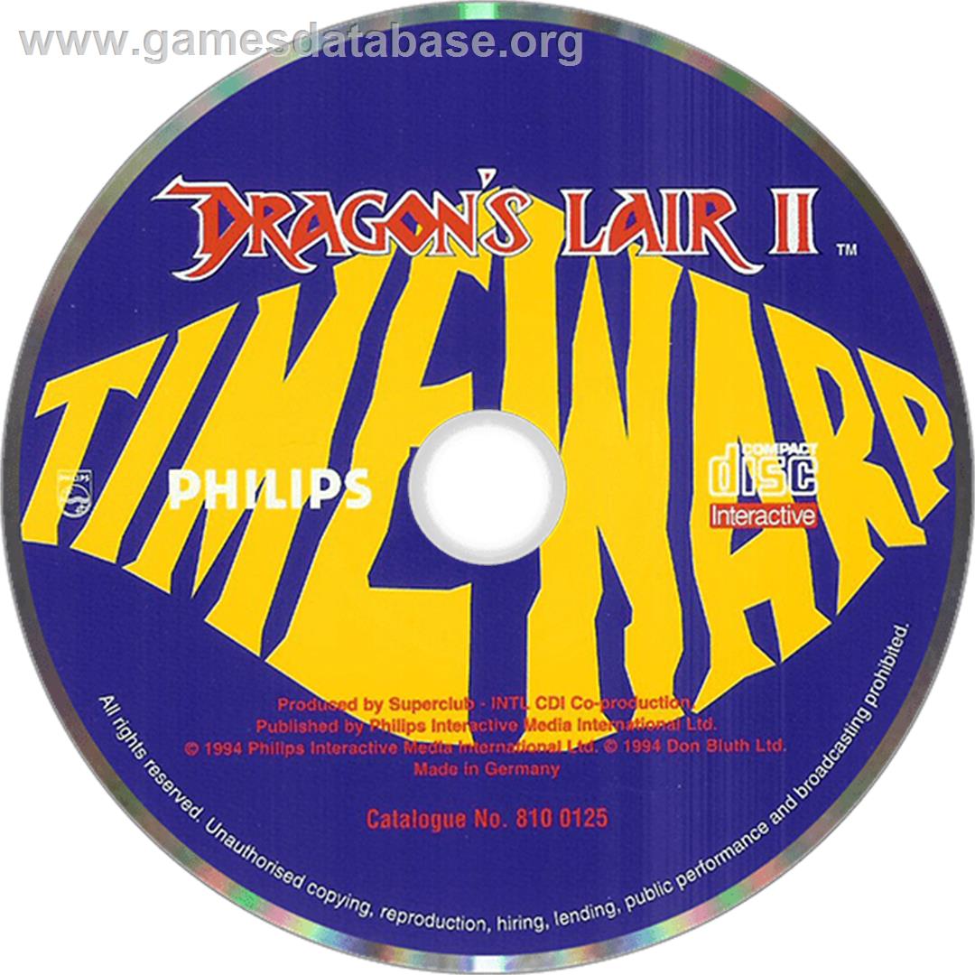 Dragon's Lair 2 - Philips CD-i - Artwork - Disc