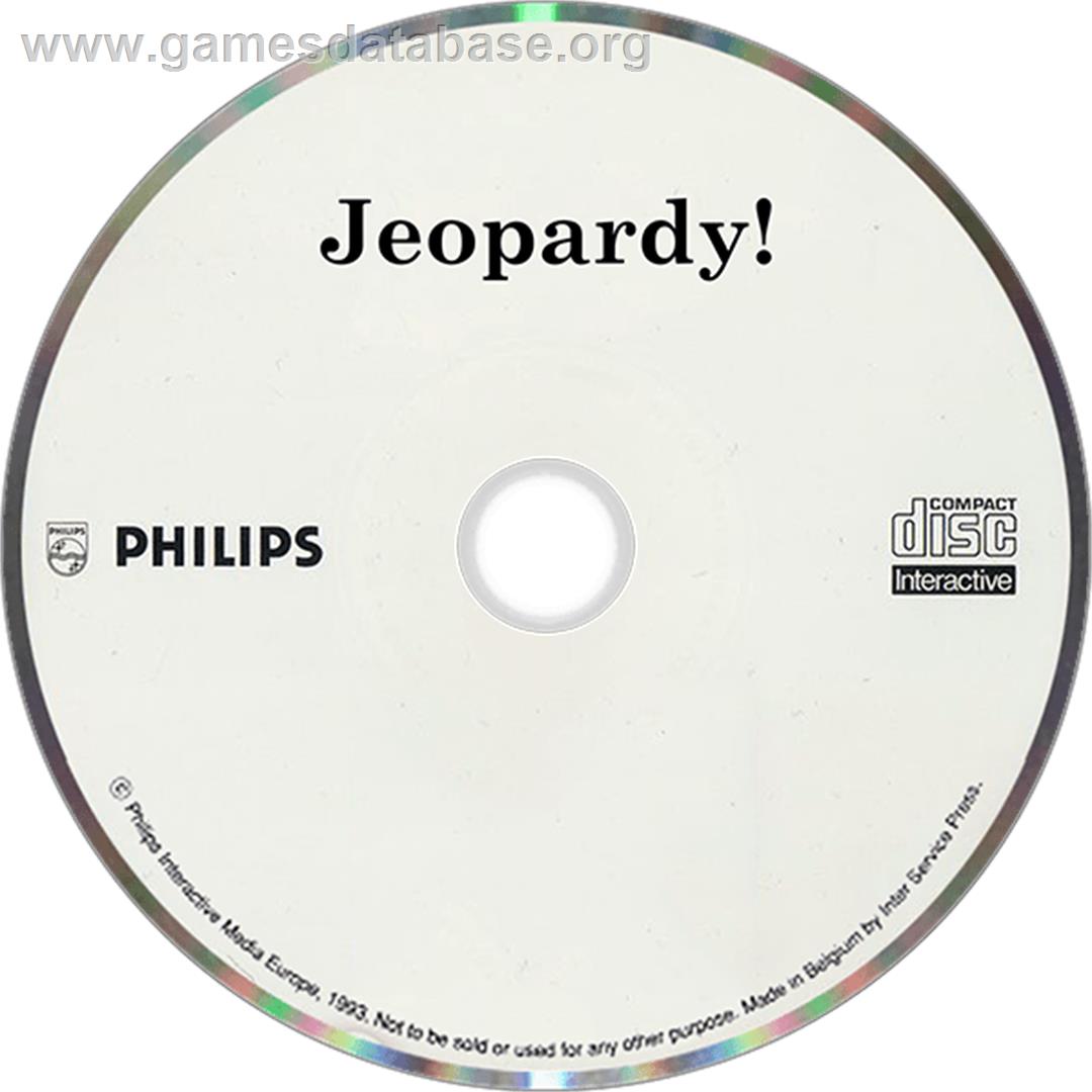 Jeopardy! - Philips CD-i - Artwork - Disc