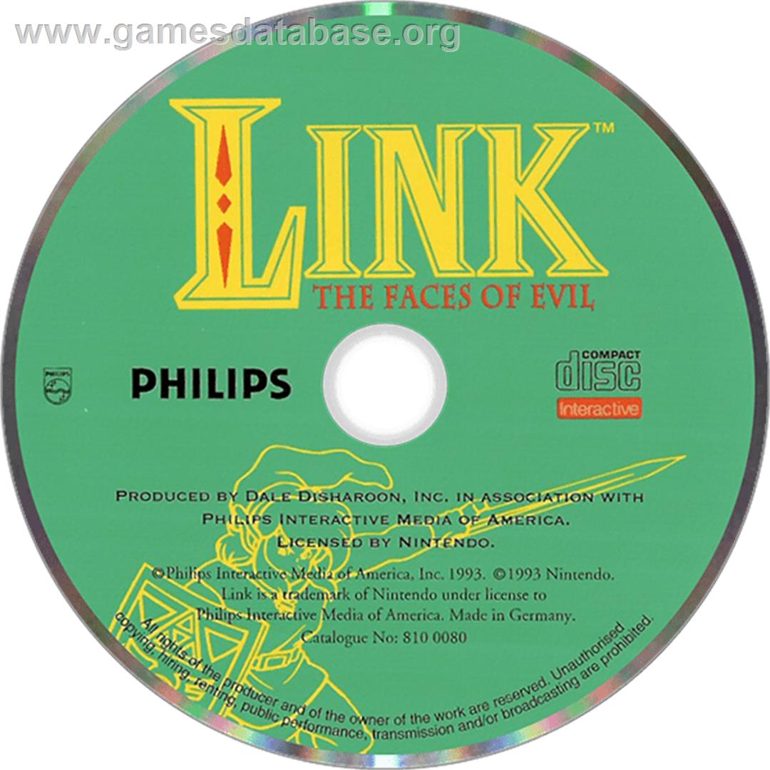 Link: The Faces of Evil - Philips CD-i - Artwork - Disc